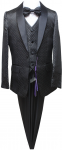 BOYS 5PC. SUIT (BLACK-GOLD) 2121424